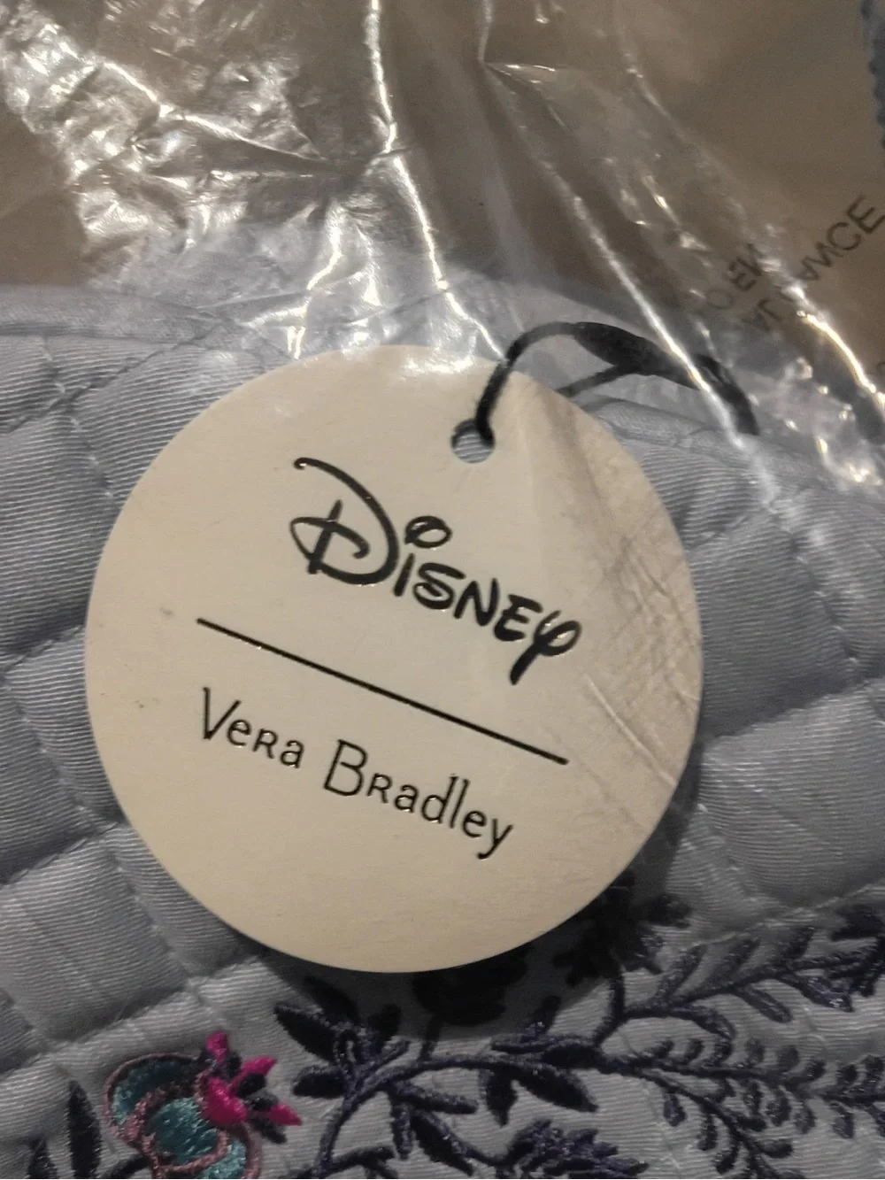 Embroidered Disney Belle Vera Bradley Small Backpack